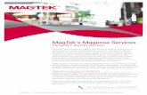 Transaction Security Services - MagTek · PDF fileTransaction Security Services ... implementation and deployment strategies for your unique ... your security system extends beyond