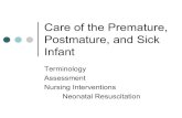 Care of the Premature, Postmature, and Sick Infantfdtc.weebly.com/uploads/7/1/7/2/7172299/care_of_the_neonate_10nur... · Care of the Premature, Postmature, and Sick Infant ... Review