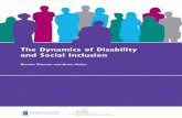 The Dynamics of Disability and Social Inclusionnda.ie/nda-files/The-Dynamics-of-Disability-and-Social-Inclusion... · THE DYNAMICS OF DISABILITY AND SOCIAL INCLUSION Brenda Gannon