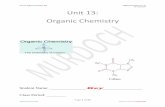 Unit 13: Organic Chemistry-Key Regents Chemistry ’14 Mr ... · PDF fileUnit 13: Organic Chemistry-Key Regents Chemistry ... 3 Prop- Propane, propene, propyne, propanoic ... Look