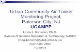 Urban Community Air Toxics Monitoring Project, Paterson ... · PDF fileNJ DEP resources for the Paterson Air ... Metals in PM 10 collected with RPG Partisol ... NJ’s designated background