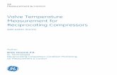 Valve Temperature Measurement for Reciprocating Compressors · PDF fileGE Measurement & Control Valve Temperature Measurement for Reciprocating Compressors GER-4491C (01/15) Author: