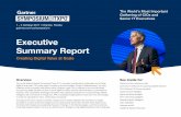 Executive Summary Report - Gartner · PDF fileExecutive Summary Report Creating Digital Value at Scale The World’s Most Important Gathering of CIOs and Senior IT Executives See inside