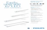 Certificate of Compliance 2662008 155397 2662008 … InstantFIt LED t8 Lamps Philips InstantFit LED T8 Lamps are an ideal energy saving choice for existing linear fluorescent fixtures.