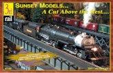 ODELS M UNSET S A Cut Above the Rest - 3rd Rail · PDF fileA Cut Above the Rest.... $3 ... O Scale models fitted for 3 Rail operation.Sunset branded the name “3rd Rail ... cam chuffing