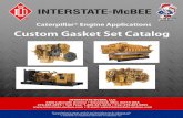 Custom Gasket Set Catalog - Interstate-McBee, LLCinterstate-mcbee.com/media/documents/parts-catalog/... · Custom Gasket Set Catalog . Index. Dozer Page # Motor Grader Page # Excvators