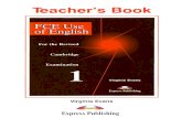 az/tmp/FCE_Use_Of_English_1_Teacher_s... · Examination Virginia Evans Express Publishing FCE Use of English For the Revised Cambridge Teacher's Book