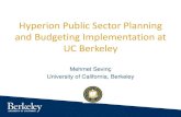 Hyperion Public Sector Planning and Budgeting ...norcaloaug.com/seminar_archive/2014_training_day_pres/4_7_Sevinc.pdf · Hyperion Public Sector Planning and Budgeting Implementation