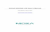 OnCell G3470A-LTE User's Manual - moxa.com · PDF fileOnCell G3470A-LTE User’s Manual . The software described in this manual is furnished under a license agreement and may be used