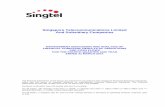 Singapore Telecommunications Limited And Subsidiary Companies · PDF fileSingapore Telecommunications Limited And Subsidiary Companies ... results at Airtel India on aggressive price