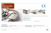 ECG Monitoring Cable & Lead wire - Producten - … Medical Supplies 1 1 ECG Monitoring Cable & Lead wire Compatibility: Major brands ECG or multi-parameter monitoring system Compliance