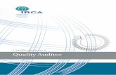 Certification as a Quality Auditor - Ningapi.ning.com/files/cRZ6JPe-0lp0GPVyUqJAKVhEk4p*Lq7... · Criteria for Certification as a Quality Auditor IRCA/602/09/1 Issued June 2009 3