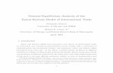 General Equilibrium Analysis of the Eaton-Kortum …erossi/courses_files/Lucas.pdfGeneral Equilibrium Analysis of the Eaton-Kortum Model of International Trade Fernando Alvarez University