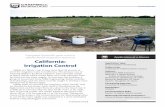 California: Irrigation Control - Campbell Sci · PDF file · 2013-10-25California: Irrigation Control ... the field into the water supply. ... monitoring up to 99 sensors within a