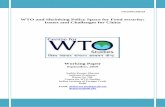 WTO and Shrinking Policy Space for Food security: …wtocentre.iift.ac.in/workingpaper/China Food Security.pdfWTO and Shrinking Policy Space for Food security: Issues and Challenges