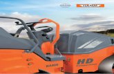 Hamm HD-Compactline Englisch 04-10 - Macchine · PDF fileThanks to the three-point articula-ted joint and the ﬂ exible positioning of the driver’s seat, HD CompactLine rollers