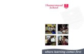 Welcome to Thamesmead School - · PDF fileTransition process - Student Support - Citizenship From the moment you join the friendly and inclusive community of Thamesmead School and