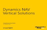 NAV 2013 Vertical Solutions - Intergen day 11... · Dynamics NAV Vertical Solutions Your presenters 12 ... funds transfer & e-mailing of remittance advices ... 3rd party providers
