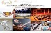 Master in Arts and Culture Management - Rome Business …romebusinessschool.it/DOCS/MASTER OF ARTS AND CULTURE MANA… · Master in Arts and Culture Management March 2018 – March