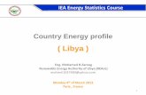 ( Libya ) - International Energy · PDF fileElectricity Production by Technology (2010) 14 Paris - Th4 March 2013 . Source: General electricity company of Libya (GECOL) Electricity