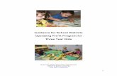 Guidance for School Districts - P-12 : NYSED · PDF fileA primary approach to learning is through purposeful play. ... on direct physical and social ... • Extend learning experiences