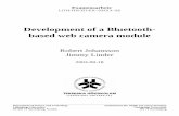 Development of a Bluetooth- based web camera moduleweber.itn.liu.se/~shago75/Exjobb/BT_Webcam.pdf ·  · 2006-10-09Development of a Bluetooth-based web camera module ... Development