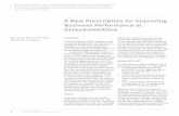 A New Prescription for Improving Business Performance at · PDF file · 2017-02-03sumer products (http:\\ ). In the years following the merger of Glaxo-Wellcome and SmithKline Beecham