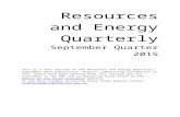· Web viewThe . Resources and Energy Quarterly. provides data on the performance of Australia’s resources and energy sectors and analysis of key commodity markets. This release