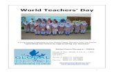 World Teachers’ Day - Global Peace Pioneers Teachers Day Report.pdf · ... 1994, the first World Teachers' Day ... A Tribute to Teachers by GPP Teacher's day is now one of the ...