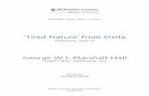 ‘Tired Nature’ from Stella George W L Marshall Hallartsonline.monash.edu.au/wp-content/arts-files/music-archive/MDA039... · George W L Marshall-Hall London, 1862 ... A vocal