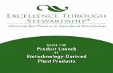 GUIDE FOR Product Launch - c.ymcdn.comc.ymcdn.com/.../Approved_Product_Launch_Stew.pdf · The Guide for Product Launch Stewardship of Biotechnology ... prior to commercial launch