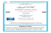 ASHRAE Holiday Party - Dayton ASHRAE ASHRAE Chapter GOLD ... ture HVAC&R research and development. ... standard from ASHRAE. ANSI/ASHRAE Standard 55-2013, ...