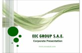 EEC Group corporate v04 - CHABAKATchabakat.net/files/documents/EEC-Group-Presentation-English.pdf · STEEL STRUCTURES & TOWERS 11 EEC Group |Corporate Presentation 2009 Capacity was
