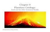 Chapter 9 Planetary Geology - Western Universitybasu/teach/ast021/slides/chapter09.pdf · Earth’s Destiny • Many of Earth’s features determined by size, rotation, and distance