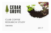 CLUB COFFEE RESEARCH STUDY - · PDF filesingle-serve best case scenario for ... New compostable ink system – compatible with Keurig 2.0 ... Reason for Study. Identification of like