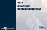 HOW TO USE THE AUTO/TRUCK KEY BLANK  · PDF fileHOW TO USE THE AUTO/TRUCK KEY BLANK REFERENCE ... VIN CONVERSION (Vehicle Identification Number) ... Cherokee Jeep 52