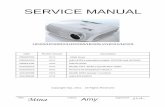 SERVICE MANUAL -  · PDF fileSERVICE MANUAL TSD: Check: Approved: Date Revise Version Description 2009/07/02 V1.0 Initial Issue 2009/10/15 V2.0 Add HD20’s e tended odels