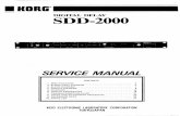 SERVICEMANUAL - · PDF filedigitaldelay sdd-2000 servicemanual contents 1. specifications 2 2. structuraldiagram 3 3. blockdiagram 7 4. circuitdiagram 8 5. pcboard 15 6. circuitdescription
