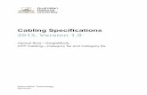 Cabling Specifications 2013, Version 1 - Services - ANUitservices.anu.edu.au/_resources/networks/cabling-specifications/... · Cabling Specifications 2013, Version 1.0 ... Channel