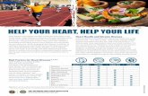 HELP YOUR HEART, HELP YOUR LIFE - Navy Medicine YOUR HEART, HELP YOUR LIFE Heart disease is the number one killer of both men and women in the ... you can reduce your risk for developing