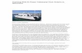 Cruising PDQ 41 Power Catamaran from Ontario to Wisconsin 1… ·  · 2013-10-27Cruising PDQ 41 Power Catamaran from Ontario to Wisconsin ... staff of PDQ Yachts. ... Setting the