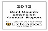 2012 - University of Missouri Extensionextension.missouri.edu/dent/documents/PlansReports/Dent County...2012 has been an outstanding year for Dent County University ... Forage and