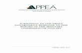 APPEA Submission to Montara Report and Draft Govt · PDF fileThe Australian Petroleum Production & Exploration ... analysis of all ... so that best practice incident prevention and