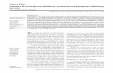 Influence of herbicides on cellulolytic, proteolytic and phosphate solubilising · PDF file · 2014-04-04Influence of herbicides on cellulolytic, proteolytic and phosphate solubilising