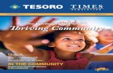 The Privilege to Be Part of a Thriving Community · PDF fileThe Privilege to Be Part of a Thriving Community ... rolling out the new giving structure for the ... y esperamos sinceramente