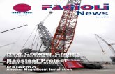 Issue 09 -  · PDF filecapacity crane, the LR 1750 and the ... without dismantling it. ... final positioning of a huge drilling Rig tower for the offshore industry (see page 6)