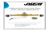 4-Wheel Drive Front Axle Parts Case / Carraro Applications Drive Axle Main catalog.pdf · 4-wheel drive front axle parts case/carraro applications table of contents ...