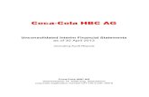 Coca-Cola HBC AG/media/Files/C/CCHBC-Darksite/press... · Coca-Cola Hellenic Bottling Company S.A., Maroussi (GR) ... Coca-Cola HBC AG was incorporated on 19 September 2012 and is