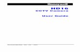 HD16 CCTV Camera User Guide - Honeywell Security Group · PDF fileAdjustment Method (Color and TDN ... install this HD16 CCTV Camera. ... Installation The HD16 Camera is designed to