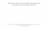 Wireless Open-Source/Open-Architecture Command and Control ...edge.rit.edu/content/R12003/public/Report year 2008 OSOA Wireless... · Wireless Open-Source/Open-Architecture ... The